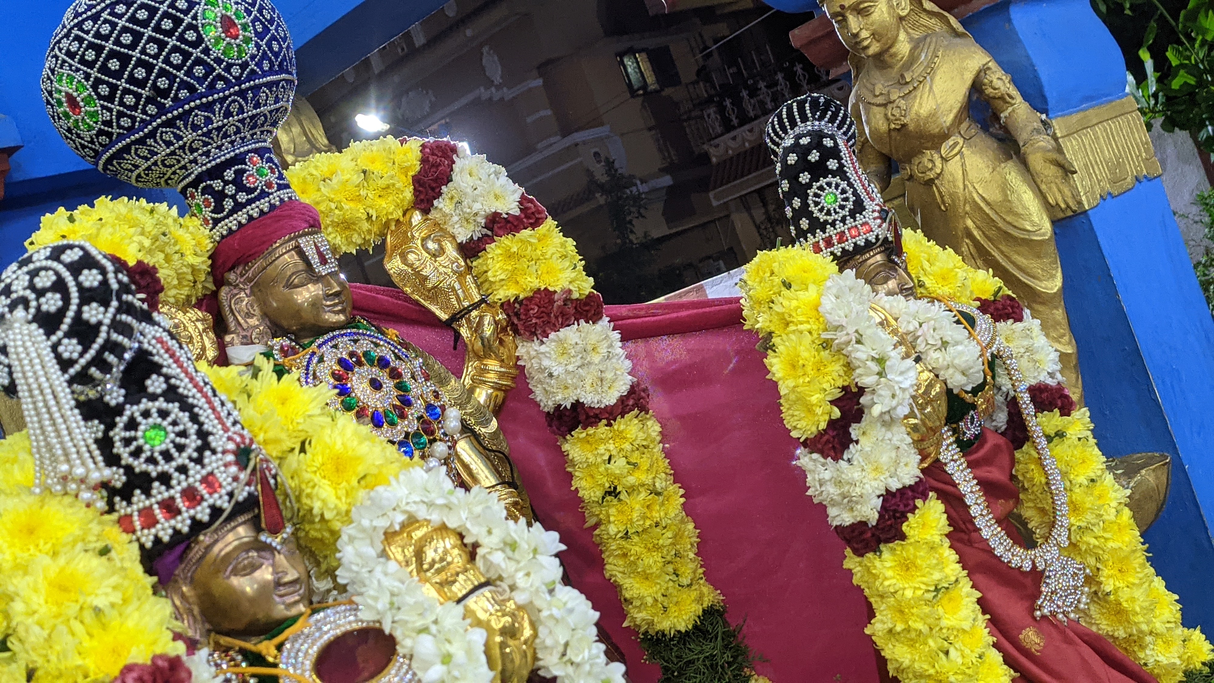 Temple shrine interior